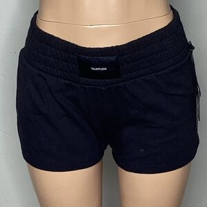 New. Talentless black sweat shorts. Small. Retails $89